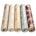 Vintage French Damasks High Quality Textured Non Woven Wallpaper Wall Paper Luxury Modern Floral Wallpaper Gluing