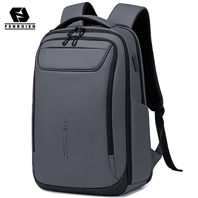 FENRUIEN Bag Men's Fashionable 16inch Lightweight Laptop Backpack Casual Large Capacity Oxford School Bag Waterproof for Travel