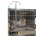 OSCAT Veterinary Equipment Clinic Dog Grooming Groomer Isolation Combined Kennel Cage with Stainless Steel for Dog Cat Use