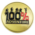 Wholesale Custom Made South America logo Metal Enamel Adventure Challenge Commemorative Coin China