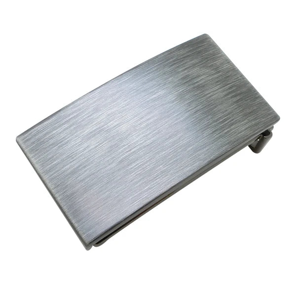 Dark Brush Gunmetal Nickel-Free Simple Plate Belt Buckles 35mm Size Hebillas Para Cinturon Manufactured Wholesale Zinc Alloy