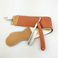 Barber Leather Strop Shaving Tools Straight Razor Knife Sharpening Men Shave Leather Belt Barber Straight Shaving Razor Strop