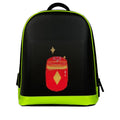 Customizable Programmable Smart Light Digital Electronic Led Display Screen Anti-Theft Polyester Zipper Backpack for Advertising