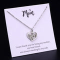 Tree of Life Grandma Grandpa Uncle Aunt Mother's Day Father's Day Mom Dad Sister Brother Son Mother Daughter Family Necklace