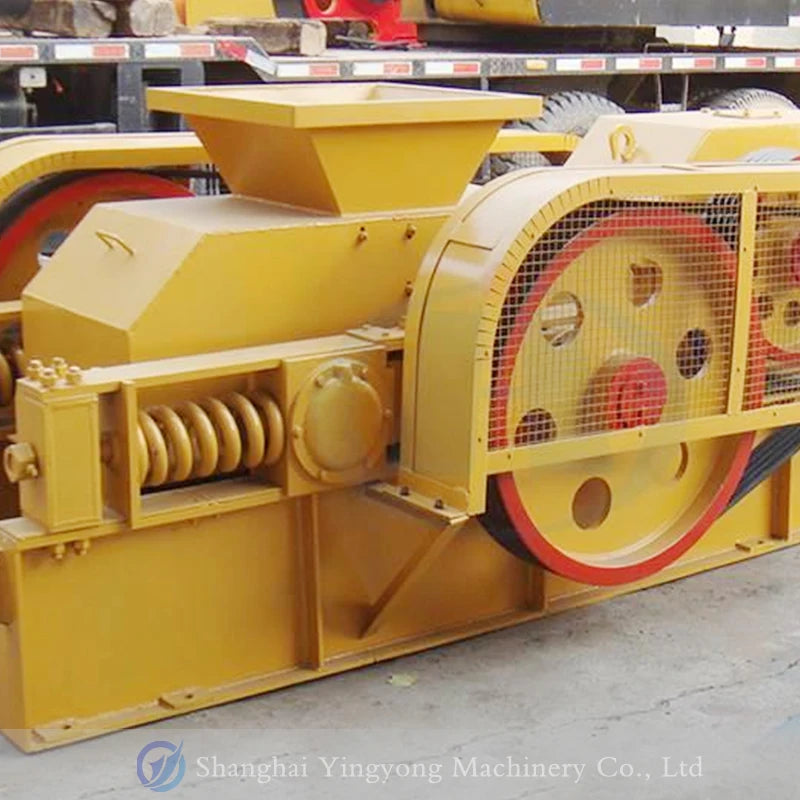 Quartz Limestone Rock Stone Coal Salt Widely Used Small Size Double Roll Crusher Mini 2pg 400*250 Double Roller Crusher Price