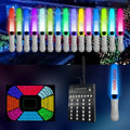 Custom Logo New Year Concert Events Remote Control Colorful ABS LED Penlight Fans Cheering Environment-Friendly