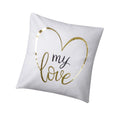 Custom Fancy Print Pillow Throw 100% Polyester Cushion Covers Soft Pillow Case