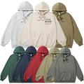 330G 55% Cotton 45% Polyester Printing Streetwear Full Zip up Hoodie Manufacturers Hoodies Custom Logo Heavyweight Zip up Hoodie
