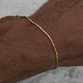 EManco 1.3MM Wire Chain Bracelet Trendy New Personalized Men's Bracelet Without Losing Color Wholesale Stainless Steel Jewelry MegaBDM