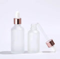 30ml 50ml 100ml Glass Dropper Bottle With Rose Gold Dropper