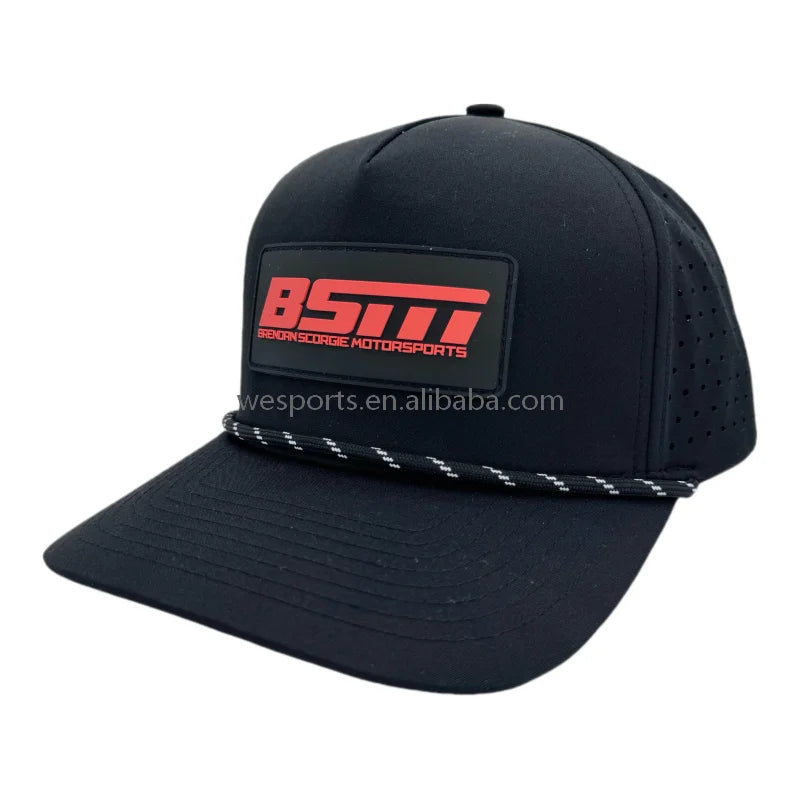 A Frame K Frame Snapback Baseball Hat Cap Outdoor Baseball Hat Perforated Side 5-Panel Performance Mens Baseball Hat
