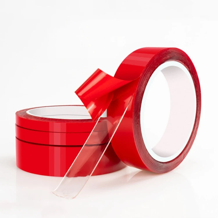 Manufacturer Thick 0.25MM/2.0MM High Viscosity Red Film Transparent Foam Acrylic Double-sided Tape