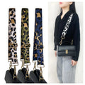 Meetee B-J211 3.8cm New Color Leopard Print Wide Shoulder Adjustable Diagonal Long Strap Bag Accessories