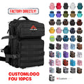 LUPU 25L Oxford Waterproof Unisex Fashion Backpack with Zipper Closure for Outdoor Hiking & Gym Use