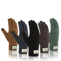 2026 New Design Winter Outdoor Warm Men's Cycling With Able to Touch Screen Thickened Windproof Knit Gloves