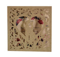 Hot Sale Laser Cut Bride and Groom Greeting Cards With Envelope Customized Party Quinceanera Invitations Laser Cut