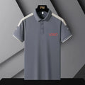 Men's Ice Feel Pique for Polo Shirt Embroidered Design New Summer Trendy Short Sleeves Breathable Men's T-shirts Polo