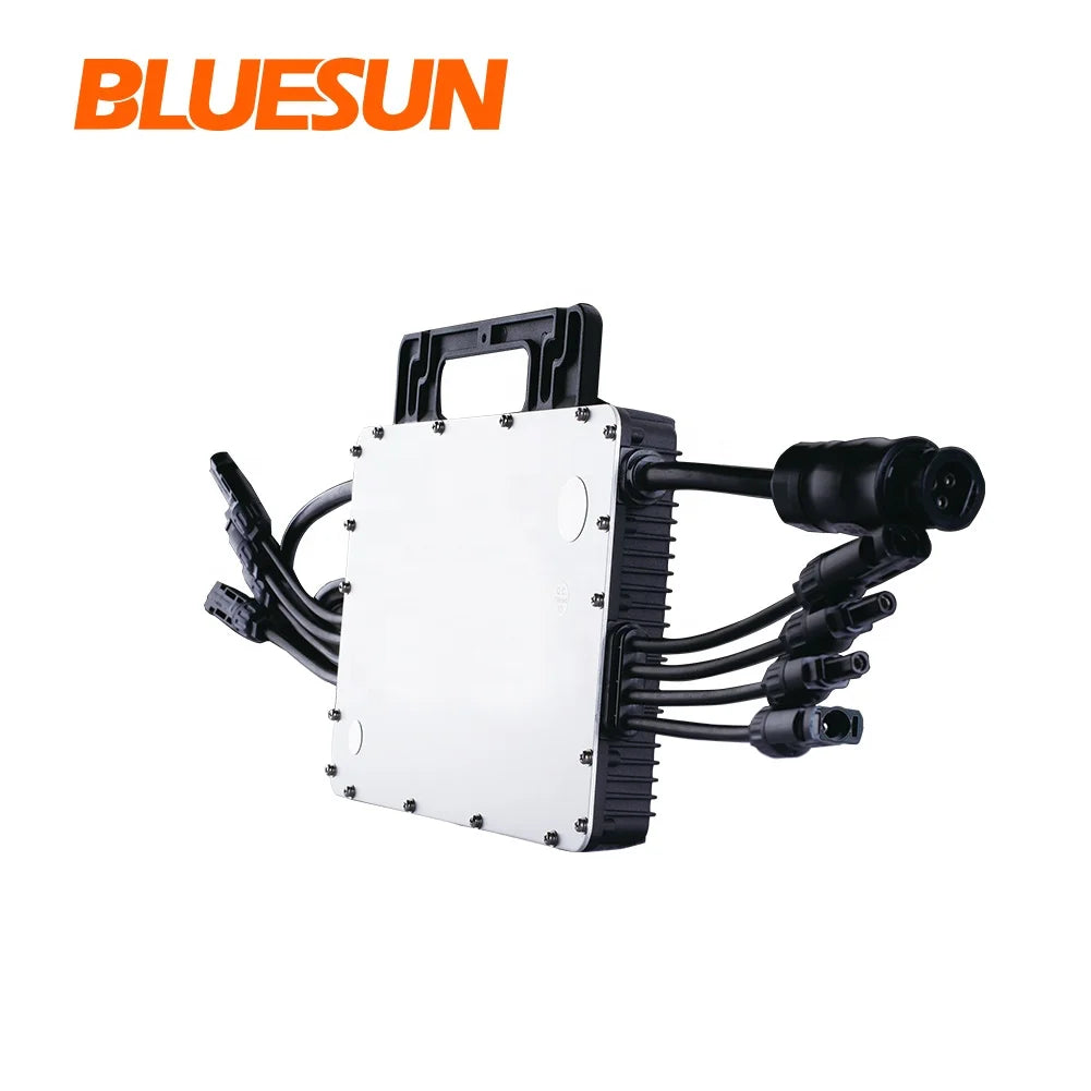 Bluesun Microinverter 1200w 1500w 2000 Watt 4 Solar Panel Microinverter Wvc1200watts 2000w Mirco Inverter for 455w Solar Panel