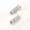 Stainless Steel Skeleton Pattern Design Pendant New Style Hollow Out Through Hole Charms DIY Jewelry Accessories