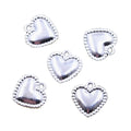 Charms 3D Heart 15x15mm Tibetan Silver Color Pendants Antique Jewelry Making DIY Handmade Craft