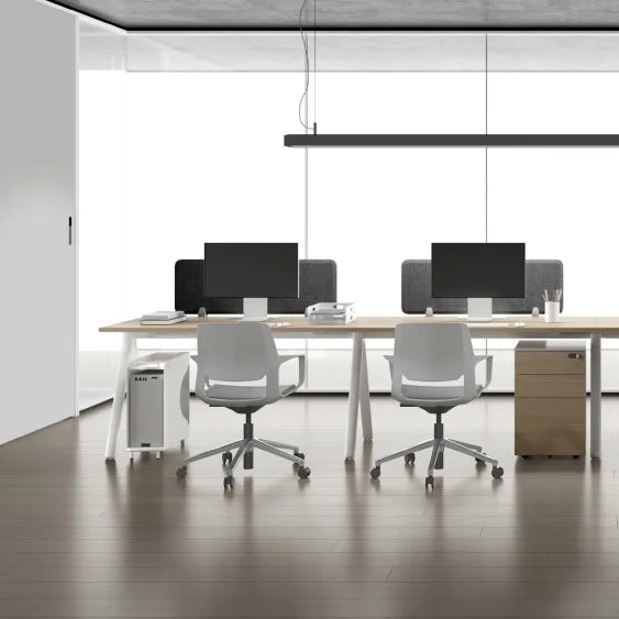 Modern Luxury 4 6 8 Person Table Furniture Workstation Desks Modular Open Space Coworking Office Desk
