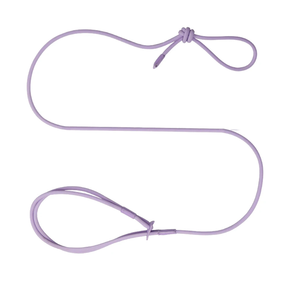 All-in-One Waterproof Nylon Rope Dog Leash Harness Set Polyester Lace Decoration Breakaway Feature Solid Handsfree for Pets