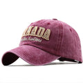 Canada Letters Baseball Caps Embroidery Washed Cotton Snapback for Men Women Vintage Outdoor Sports Dad Visor Hats