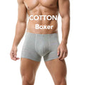 Cotton Underwear Panties for Men Breathable Mid-waist Brief Boxer Pants Skin Friendly Striped Underpants