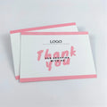 4x6in Custom Fast and Cheap Greeting Card Flyer Hangtag for Postcard Custom Thank You Card for Business
