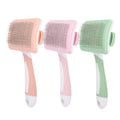 Kangdarpet Plastic Self Cleaning Wire Brush Dog Pet Grooming Slicker Brush Cat Hair Remover Comb