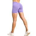 New Arrivals Seamless v Back Waist Shorts Custom logo Scrunch Butt Gym Workout Shorts for Women