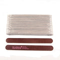 Nail Tool Professional Manicure Pedicure Art Tools Custom Logo Double-Sided Set 180/240 Grit Wood Nail File