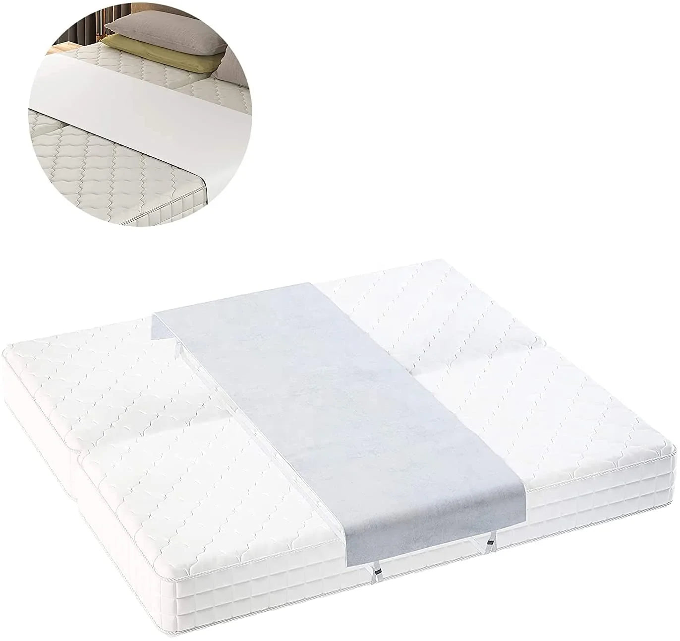 YA SHINE Universal Mattress Gap Filler Twin to king Converter Kit Adjustable Twin to King Bed Converter Kit Bed Bridge