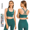 Manufacturer's Custom Logo Camo Black Tie Dye Sports Bra Low MOQ Wholesale Fitness Women's Sportswear