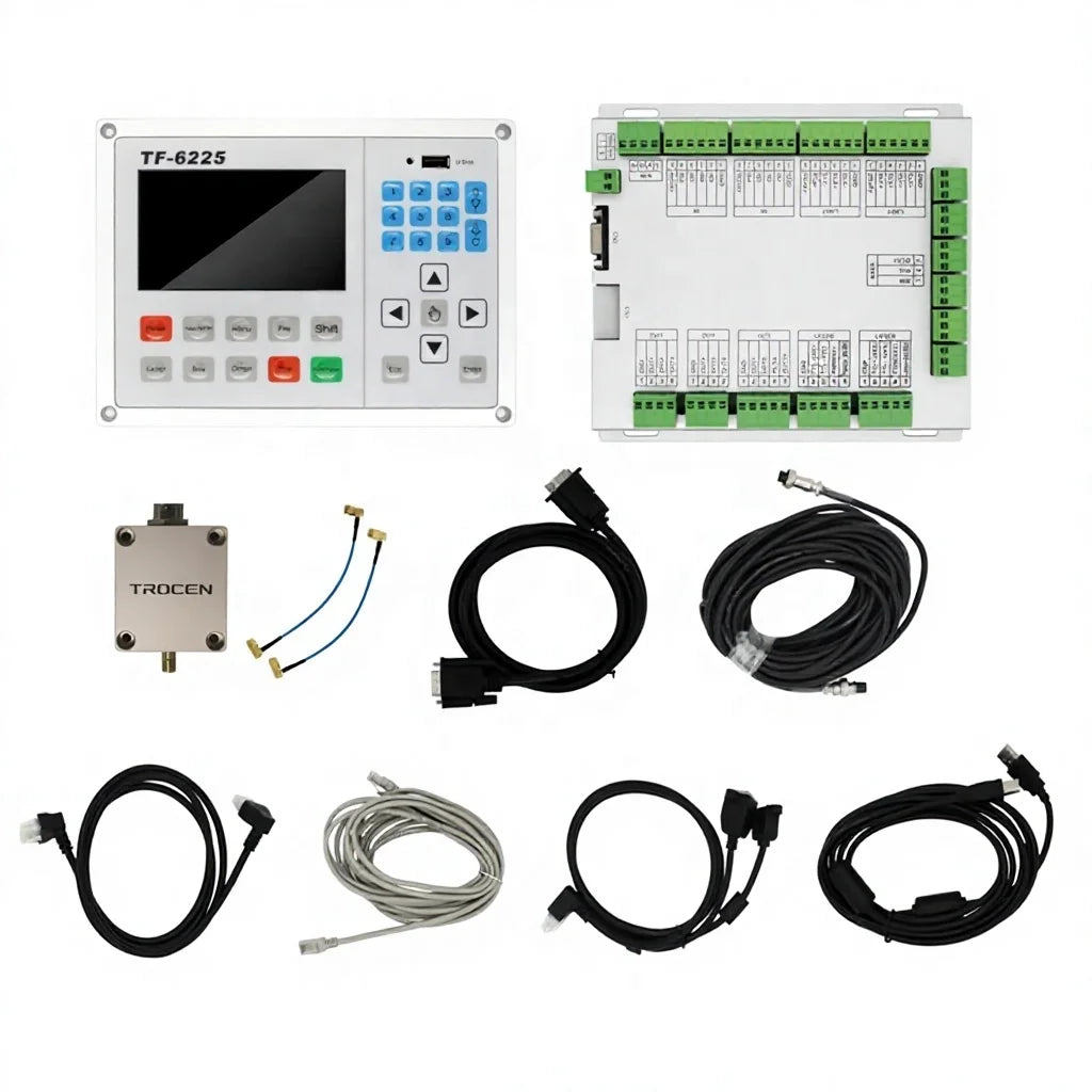 Trocen TF-6225 New Fiber Laser Cutting Controller & Machine with 2 Heads Power Control Long Service Life