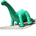 Interactive Public Outdoor Fiberglass Inflatable Animatronic Dinosaur Model for Shopping Mall & Adventure Park Use
