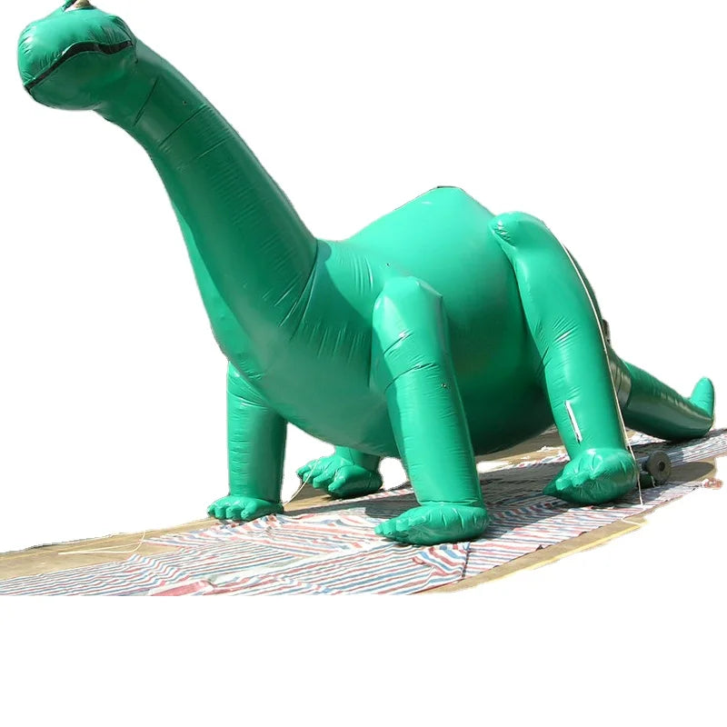 Interactive Public Outdoor Fiberglass Inflatable Animatronic Dinosaur Model for Shopping Mall & Adventure Park Use