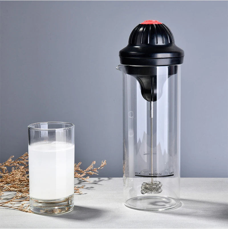 Portable Electric Egg Beater & Milk Frother ABS Plastic Eco-Friendly Home Kitchen Use Stirrer