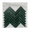 Modern Herringbone Parquet Natural Mosaic Marble Wall Tiles for Interior Wall Bathroom Kitchen