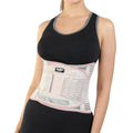 JINGBA 2023 Hot Black Beige Breathable Mesh Back Brace Lumbar Support Adjustable Waist Trainer for Men and Women