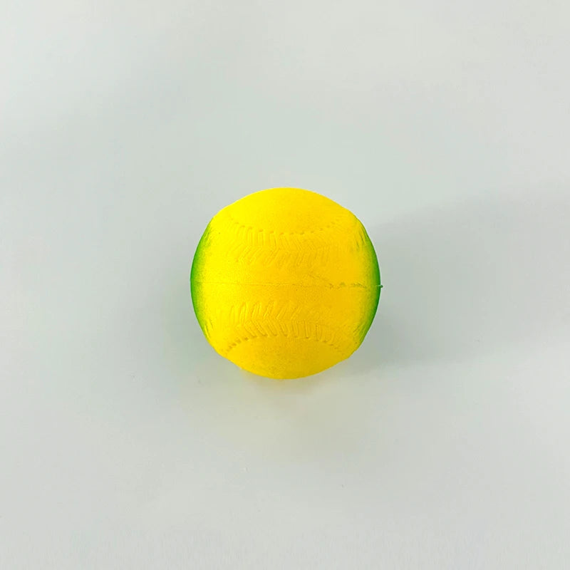 9-Inch Soft PU Sponge Baseball Color-Matching Sports Training Balls