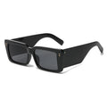 New Fashion Custom Uv400 Designer Custom Logo Personalized Thick Frame Large Frame Square Sunglasses 2024