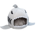 Luxury Breathable Shark Shaped Washable Cat Tent Pet Dog Bed MegaBDM