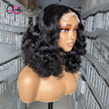 Wholesale  HD Transparent Human Hair for Black Women 4x4 Glueless Lace Front Wigs for Black Women Vietnamese Raw Hair