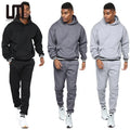 Liu Ming Custom Logo 2025 Trending Autumn Men Tracksuit 2 Pieces Hoodie Pants Sportswear Gym Fitness Jogging Sweatsuit Suit