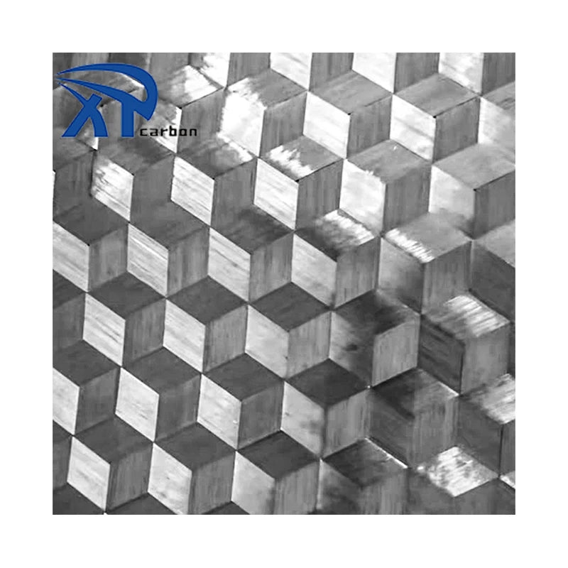 Factory Hot Sale 3D Triaxial Spread Tow Carbon Fiber Fabric Cloth