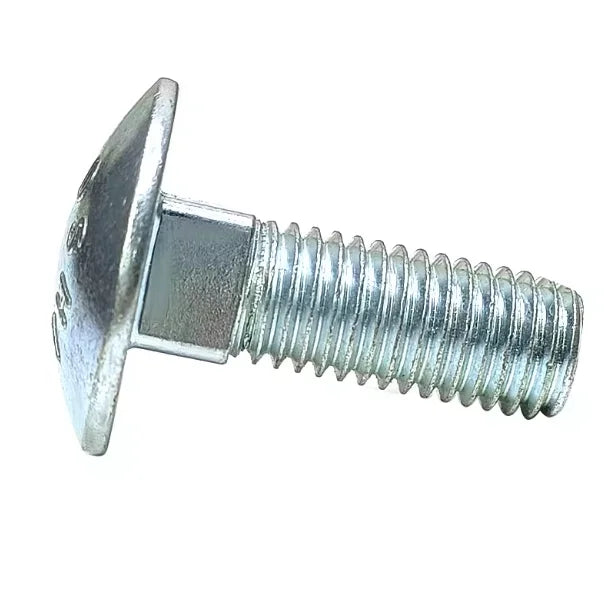 DIN603 DIN608 Grade 8.8 10.9 Steel Zinc Coated Cup Mushroom Head Square Neck Carriage BOLTS M12x60