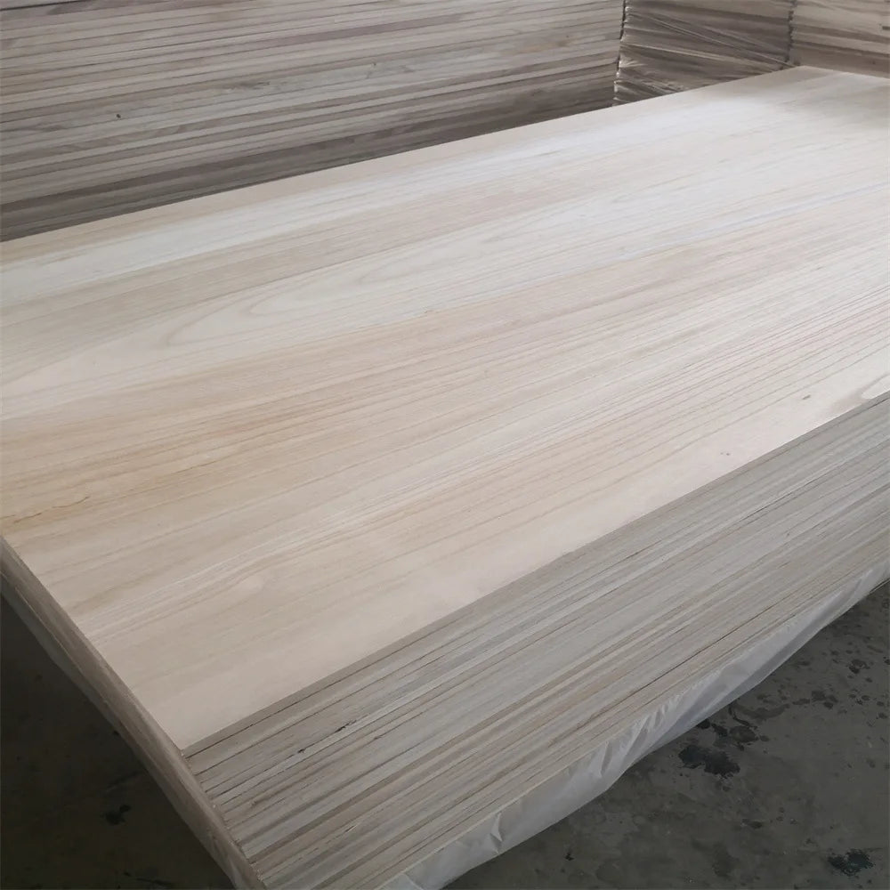 Hot Selling Solid Wood Paulownia Boards Ex-works Price for Furniture