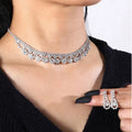 Elegant Bridal Jewelry Set - Wholesale Accessories Earrings & Necklaces for Weddings & Parties