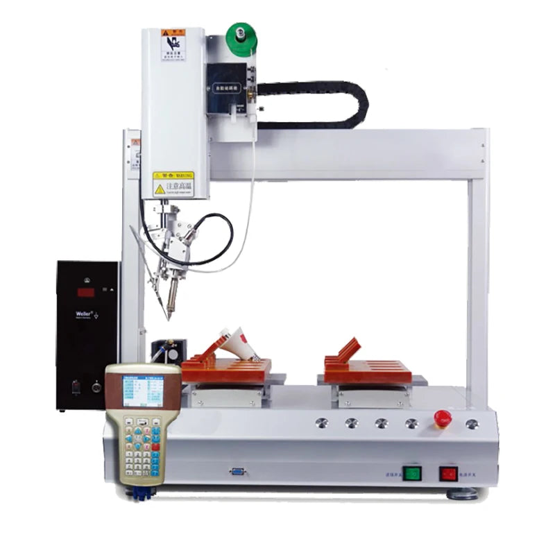 Fully Automatic Multi-Function LED Light Soldering Machine Automatic Spot Drag Welding PCB Circuit Boards Soldering Wire Plus